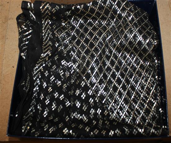 Black Egyptian shawl